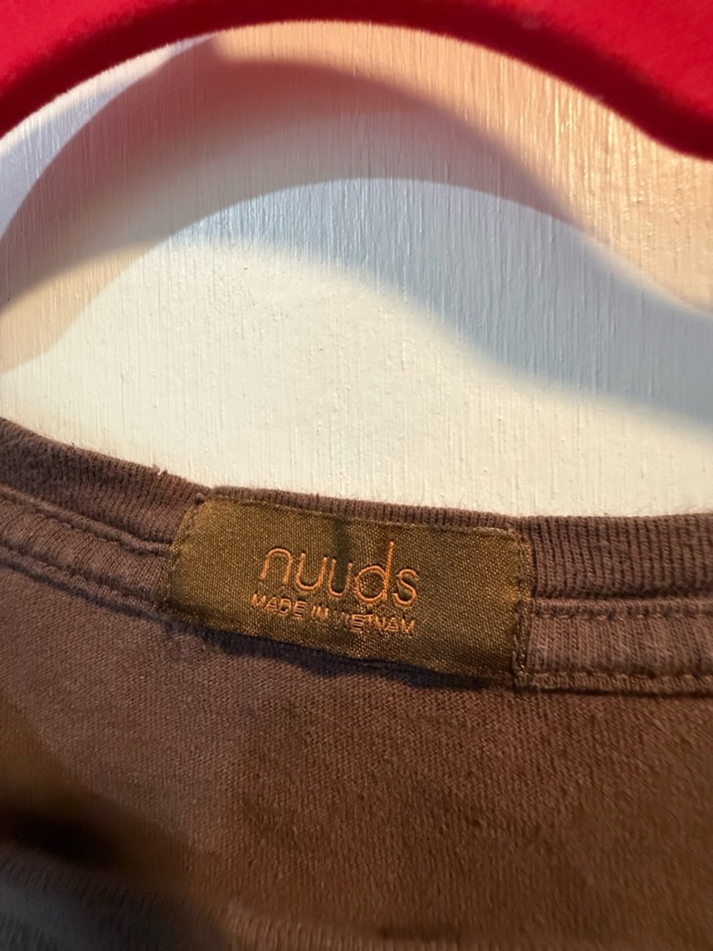 Nuuds Everyday Tee- Coffee - Picture 3 of 4